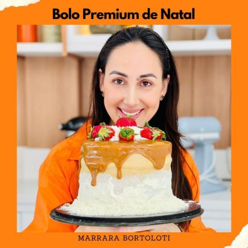Bolo Premium de Natal