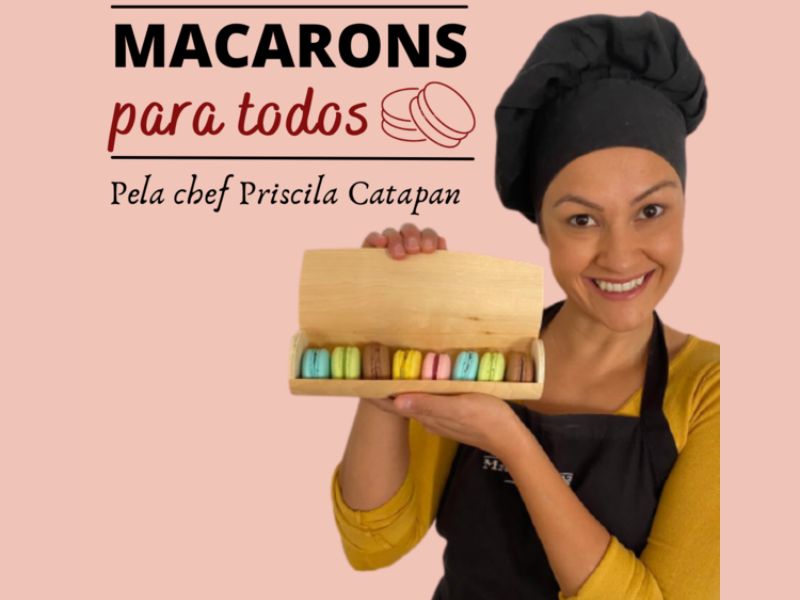 Curso Macarons Para Todos  Priscila Catapan