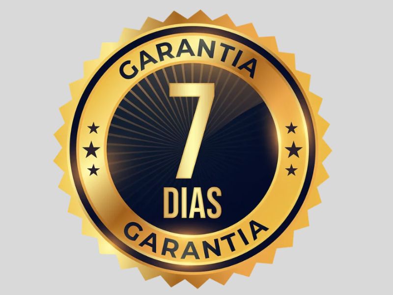 Garantia de 7 dias