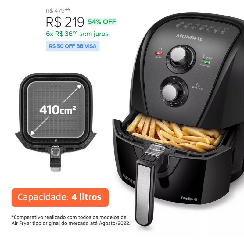 air fryer 4L Mondial