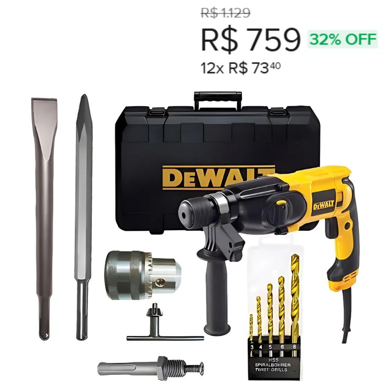 Martelete Rompedor Dewalt