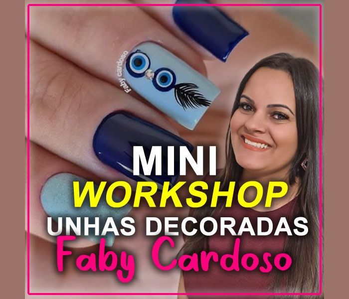  Curso Unhas Decoradas com Faby Cardoso